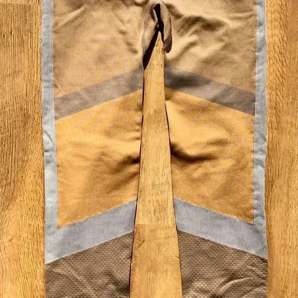 Adidas Stella McCartney Knit Colorblock Leggings XS - Picture 3 of 7